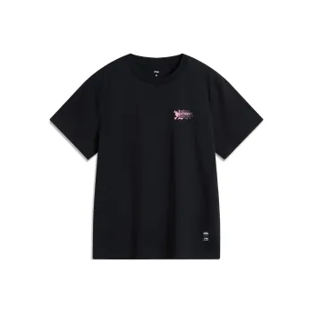 LiNing x LEAGUE OF LEGENDS Regular T Shirt Women's Black