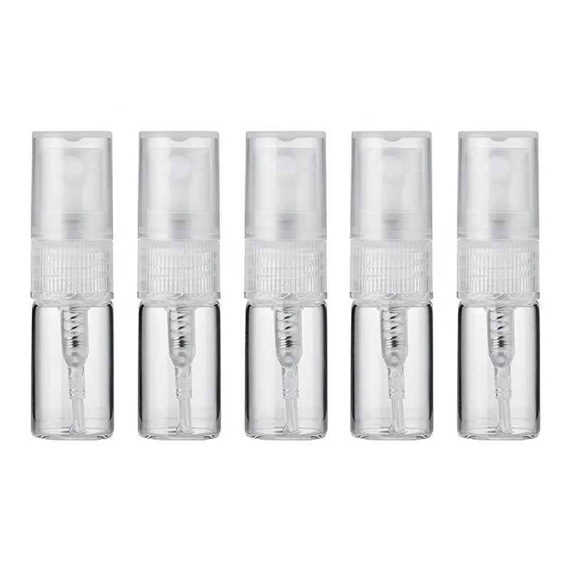 Goodgudi Mini Glass Perfume Refill Bottles 10ml Glass High End Portable Sample Dosing Tool Fine Spray Empty Bottle-36