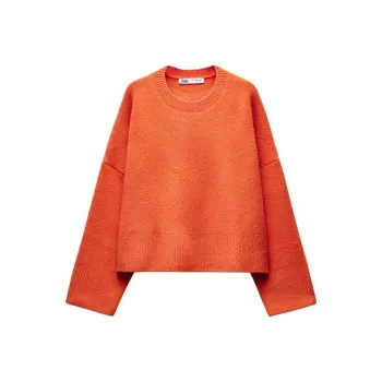 ZARA Sweaters Women's Orange