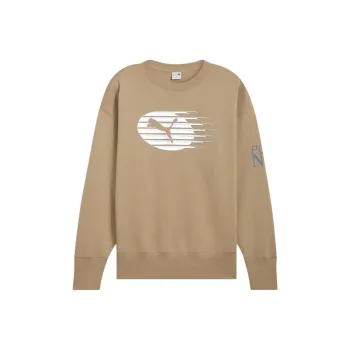 PUMA NYC Long Run Crew Sweatshirt Sweatshirt Women's Oak