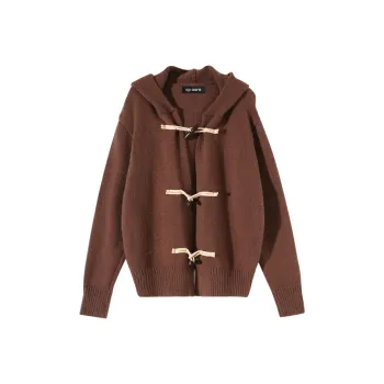 CPAURA Sweater Women's Dark Brown