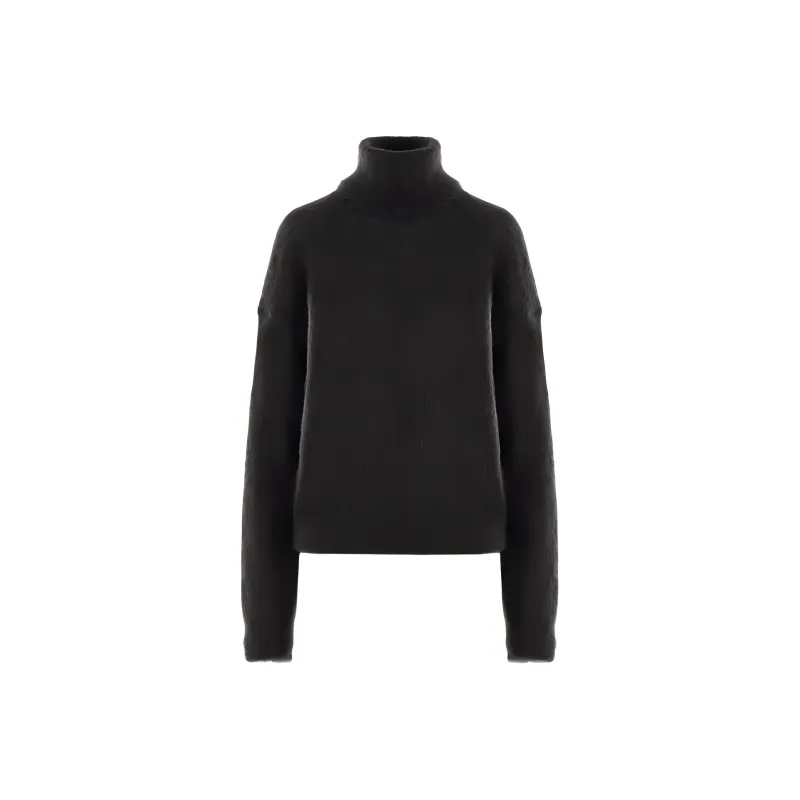 SAINT LAURENT Turtleneck Long Sleeved Jumper-0