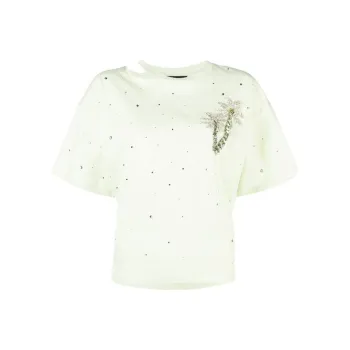 Maje T-Shirts Women's Light Green
