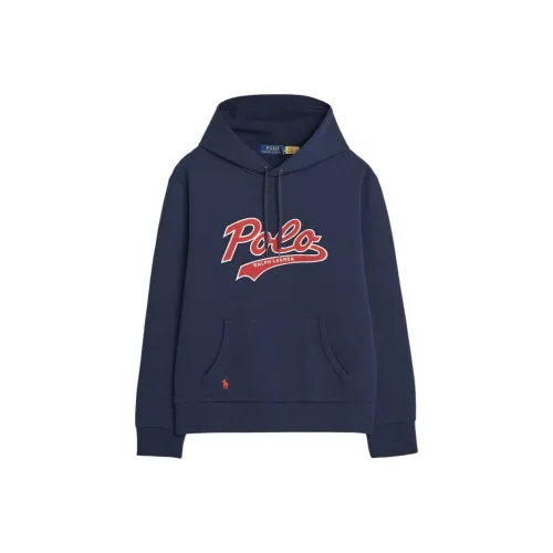Polo Ralph Lauren Double Knit Novelty Polo Swoosh Hoodie
