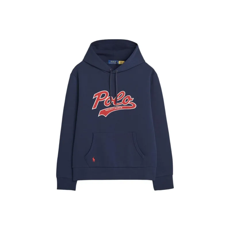 Polo Ralph Lauren Double Knit Novelty Polo Swoosh Hoodie-0