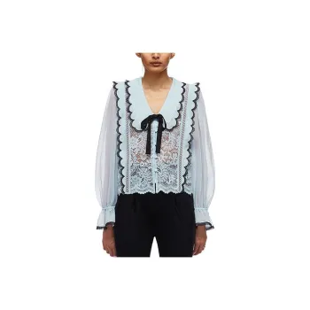 Self portrait Shirt Women's Blue