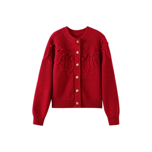 Miss Chipmunk Sweater Women's Christmas Small Ball