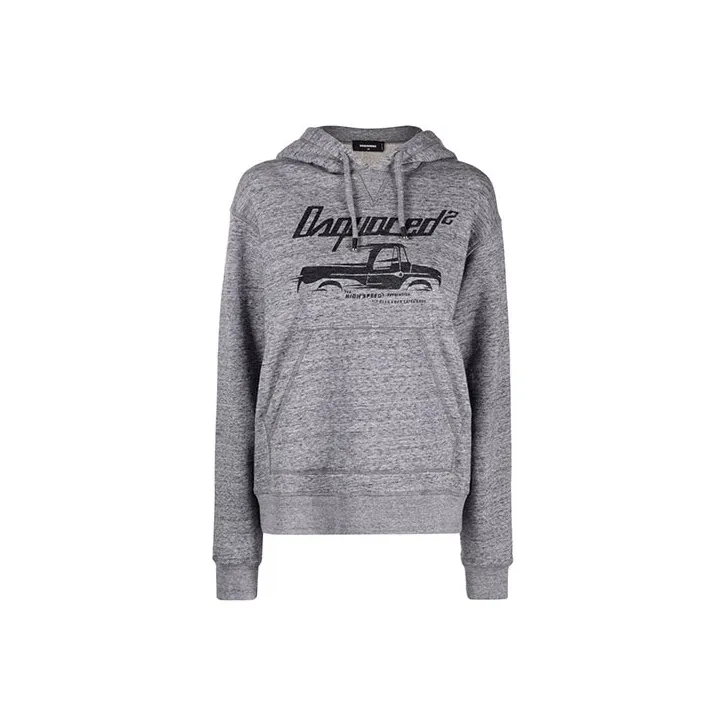 DSQUARED2 Truck print Hoodie-0