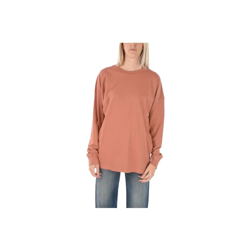 DIESEL T-Shirts Women's Orange-0