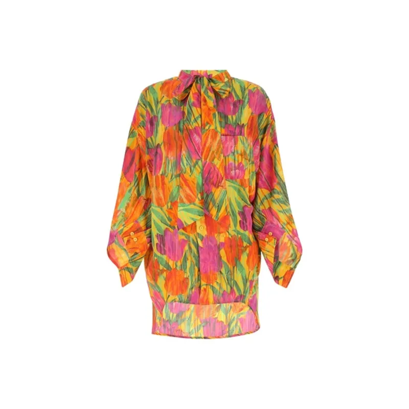 Balenciaga FW21 Shirt Women's Yellow-0