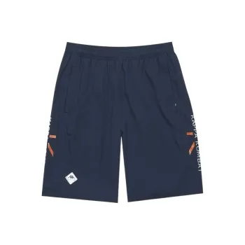 Kappa Casual Shorts Men's Dark Blue White Orange