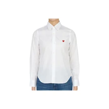 CDG Play Shirts Women's White