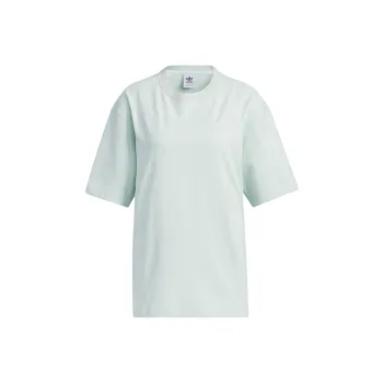 Adidas Originals Drop Shoulder Sleeve T Shirt Women's Symbol Green