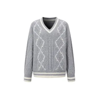 Three Quarters Sweater Women's Gray