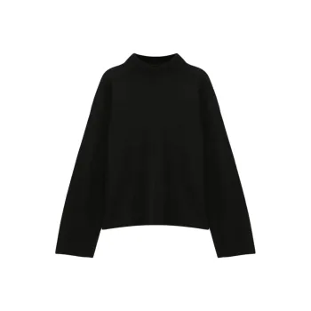 ARITZIA Tandem Merino Wool Turtleneck Sweater Women's Black