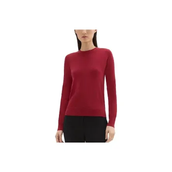 THEORY Sweater Women's Red Peony