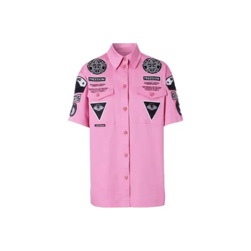 Burberry Shirts Women's Pink