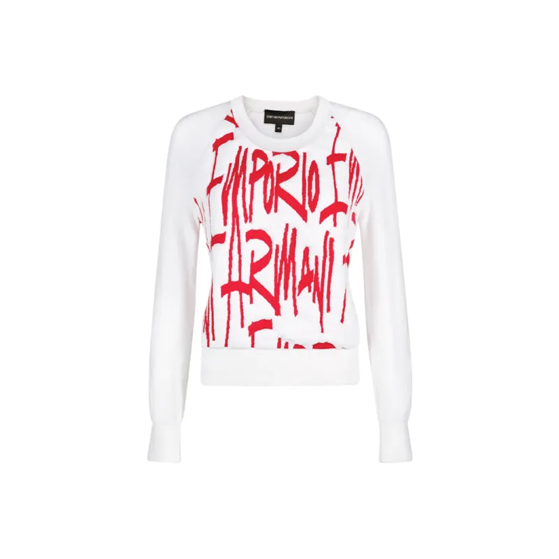 EMPORIO ARMANI Sweatshirts Women's White-0