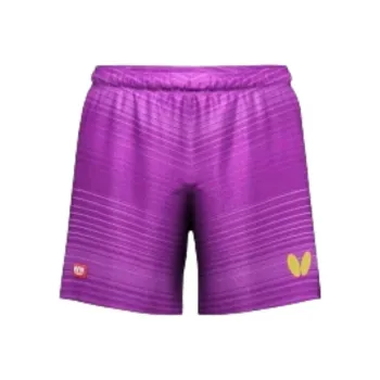 Butterfly Casual Shorts Unisex Purple