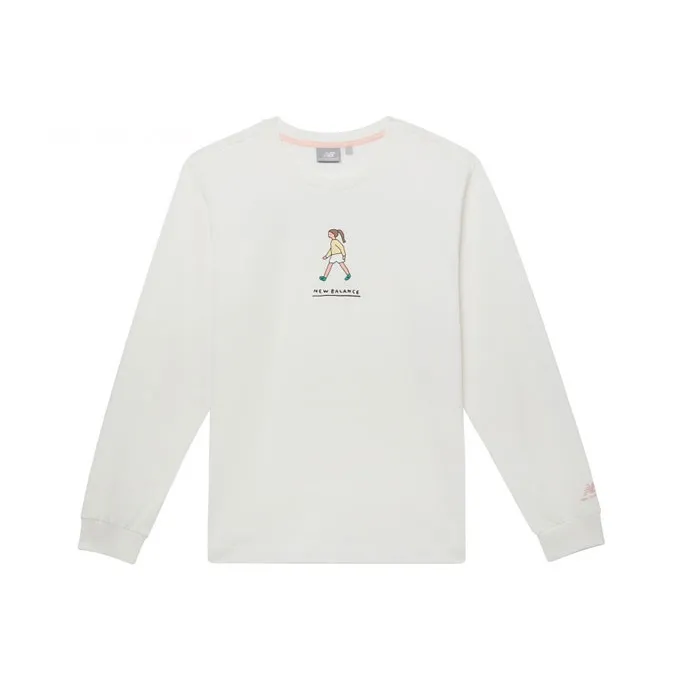 New Balance Sweatshirt Women's White-0