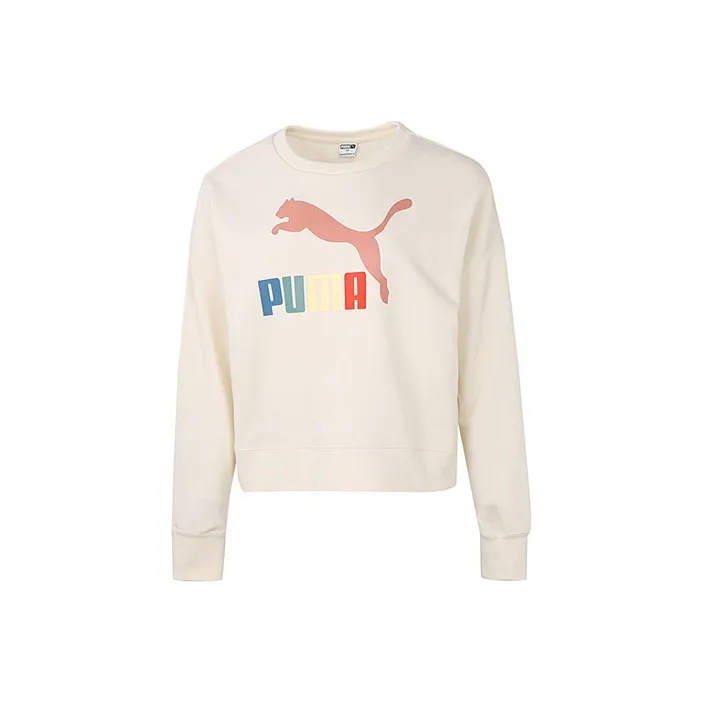 PUMA CLASSICS Sweatshirts Women's Apricot-0