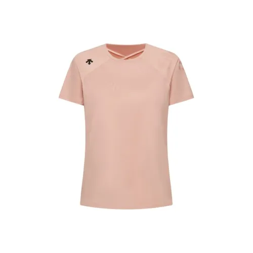 DESCENTE Set in Sleeve T Shirt Women's