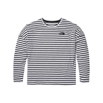 THE NORTH FACE T Shirts Women's Black Stripes
