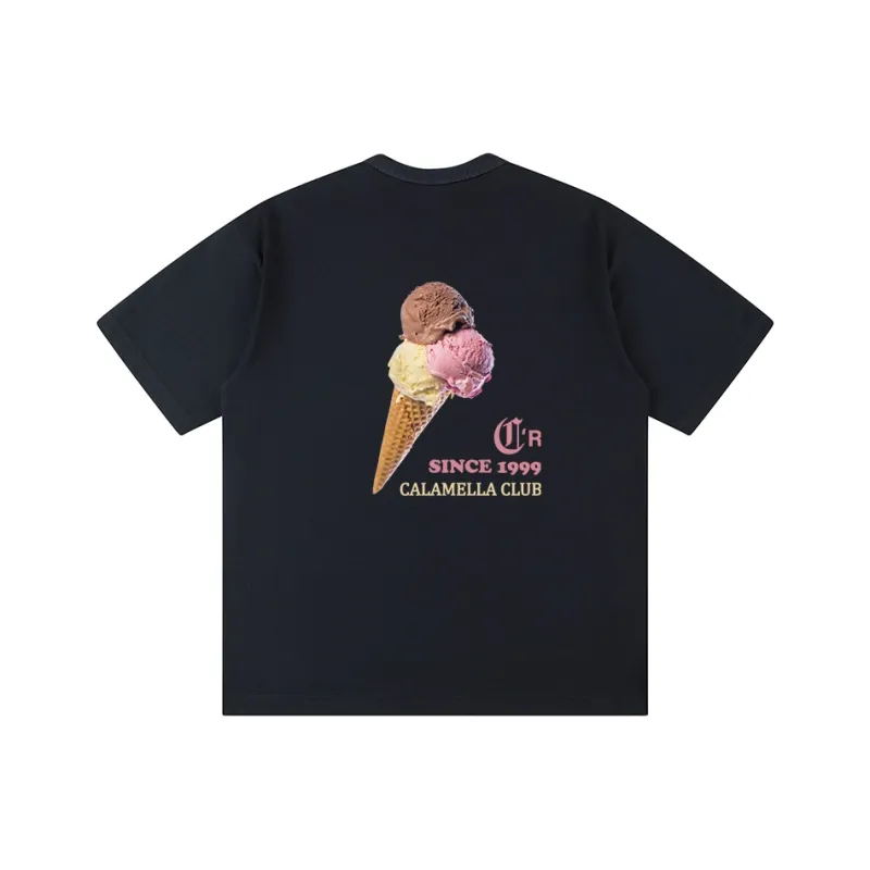 Caramella Drop Shoulder Sleeve T Shirt Unisex-6