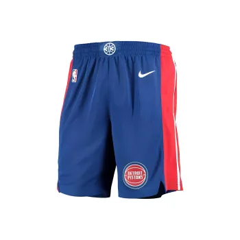 NBA x Nike Detroit Pistons Icon Swingman Basketball Shorts Men's Blue