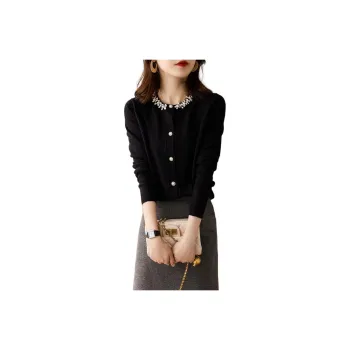 Oudifu Knitwear Women's Black