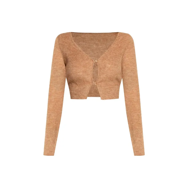 Jacquemus Sweaters Women's Light Brown-0