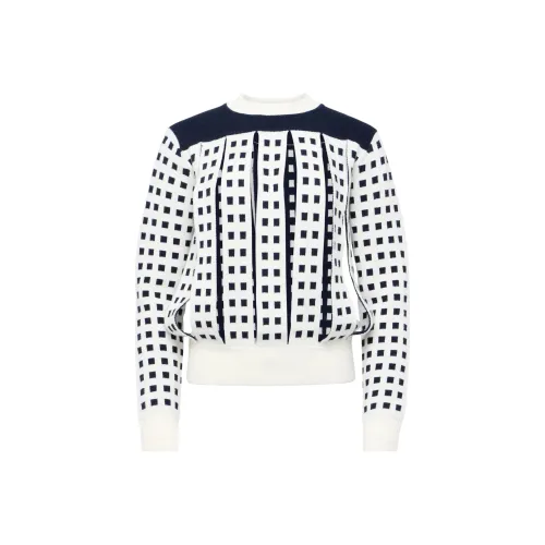 JW Anderson Jacquard Slit Sweater
