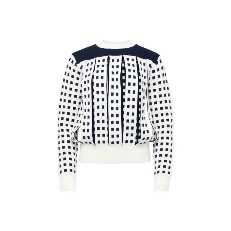 JW Anderson Jacquard Slit Sweater-0