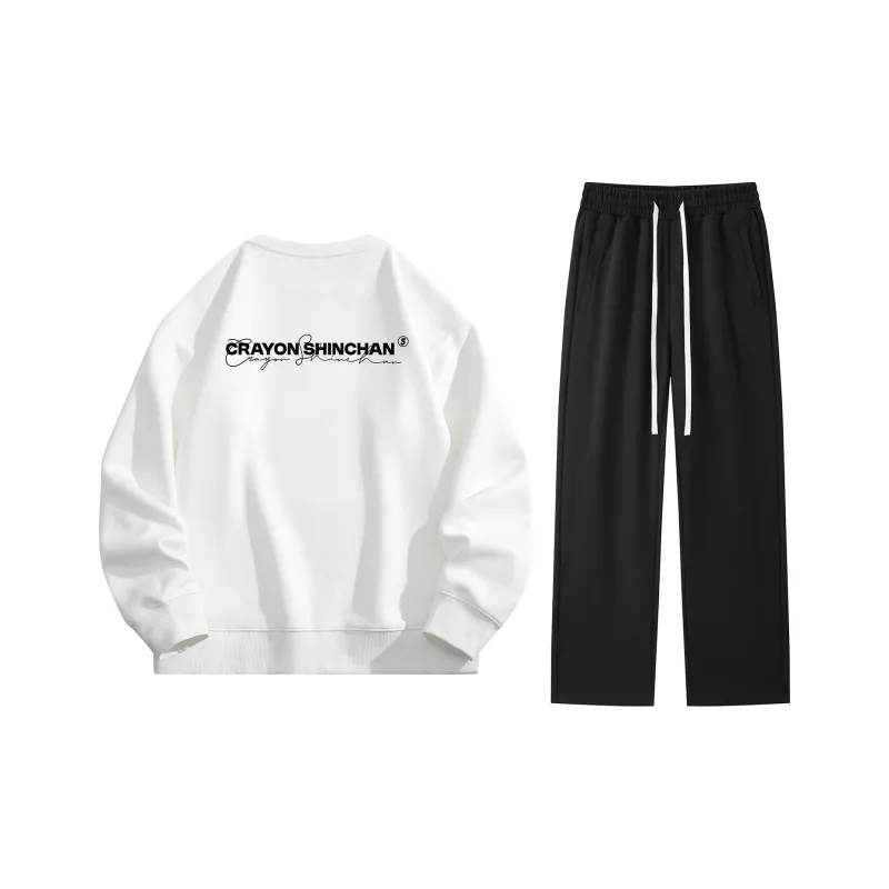Crayon Shinchan Sweatshirt Set Unisex-2