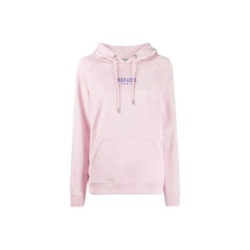 KENZO Letter Logo Sweatshirts Women's Pink-0