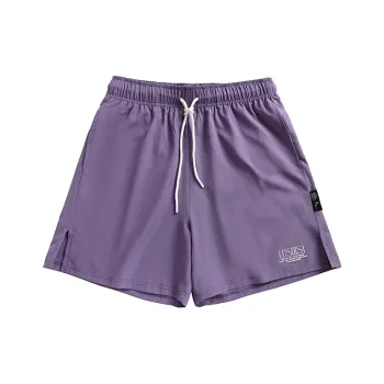 LUSHISI Basketball Shorts Unisex Purple