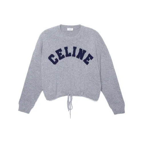 CELINE Sweater Women's Smoke Black