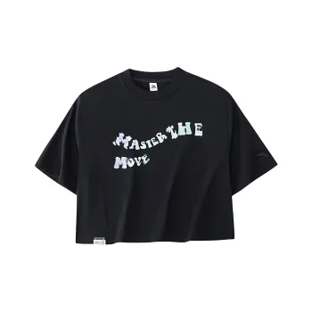 Anta Life Collection Regular T Shirt Women's Basic Black