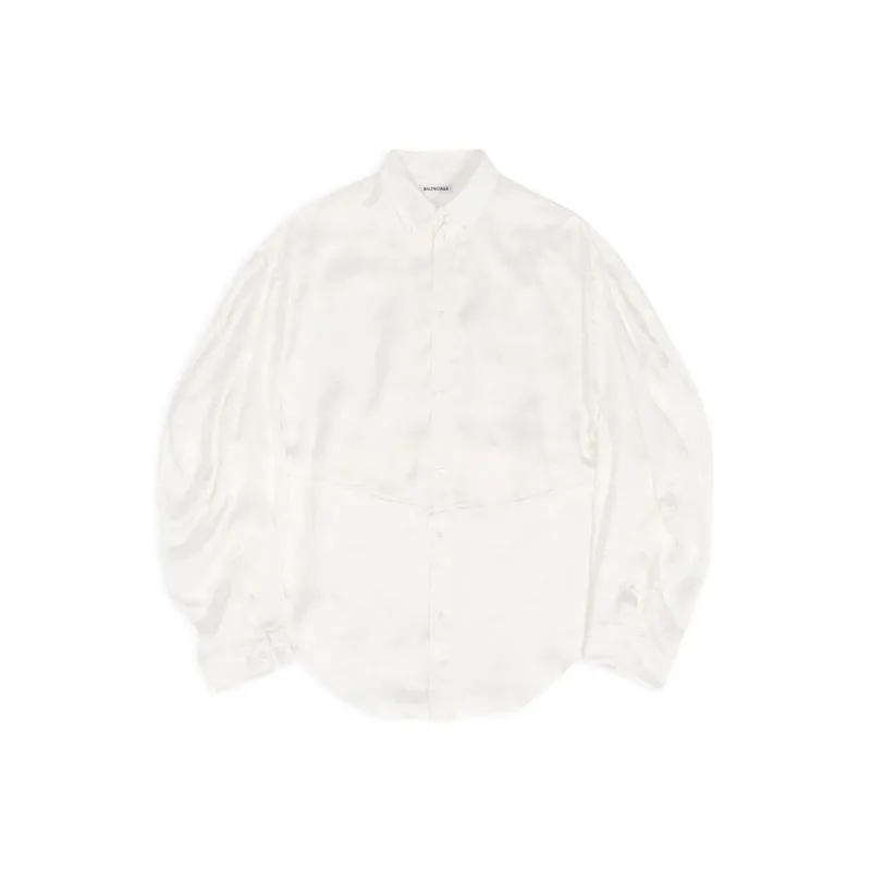 Balenciaga FW22 Shirt Loose Fit Women's White-0