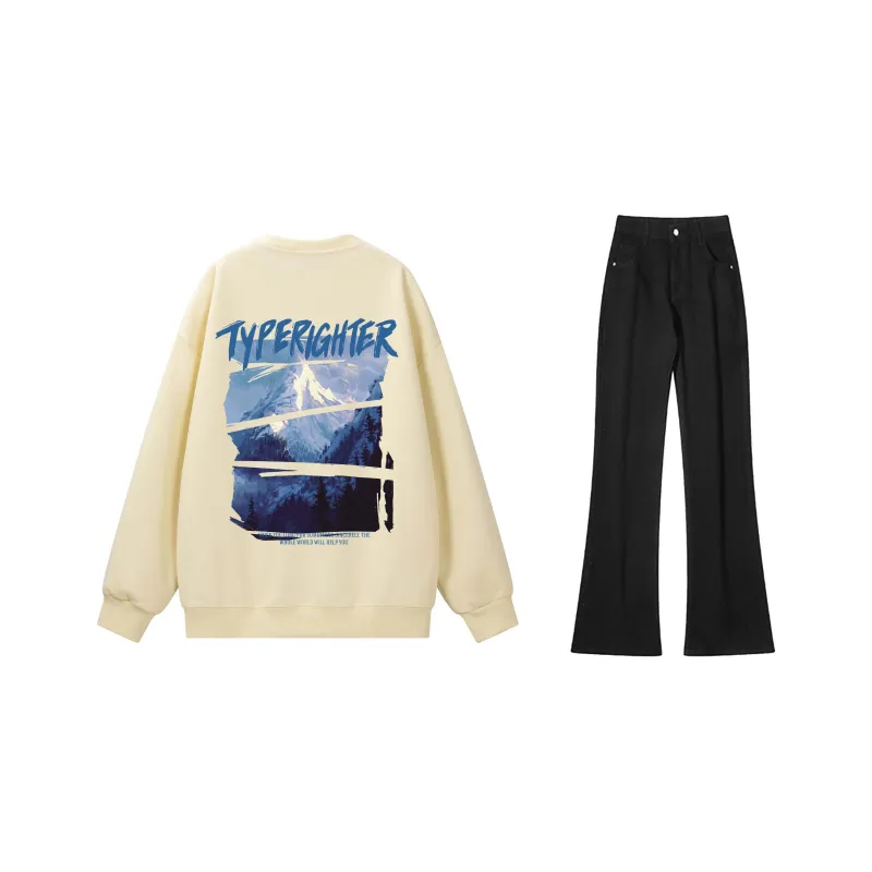 TYPERIGHTER Sweatshirt Set Unisex-9