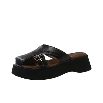 Puppytown Slip Resistant Abrasion Resistant Closed Toe Slippers Women's
