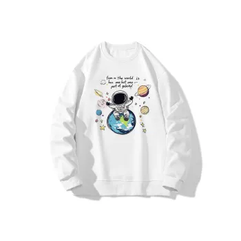 HELEH Sweatshirts Unisex White