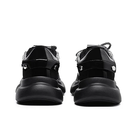 APRHE Anti Slip And Wear Resistant Height Increasing Low Top Chunky Sneakers Unisex-11