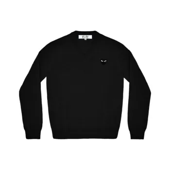 CDG Play Cashmere Sweater Women's Black