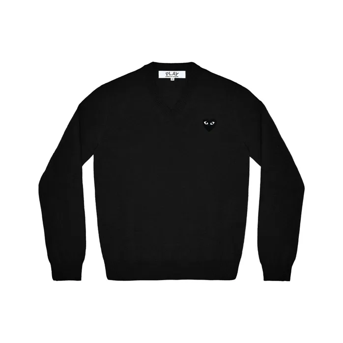 CDG Play Cashmere Sweater Women's Black-0