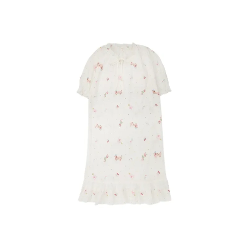 ROMANTIC·SPRING Nightgown Women's Image Color-0