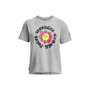 Under Armour T Shirts Women's Light Modern Gray