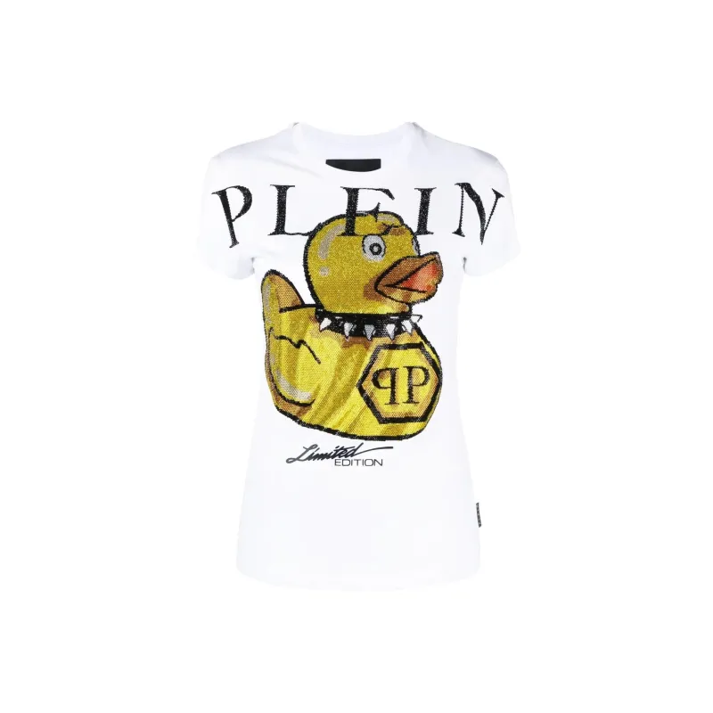 PHILIPP PLEIN Duck Round neck T shirt-0