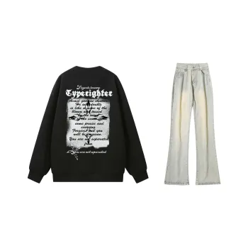 TYPERIGHTER Sweatshirt Set Unisex