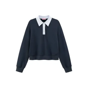 CHUU Sweatshirt Women's Navy Blue